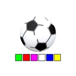 Gul - PVC Plast Fodbold Til Børn Ø 20 cm