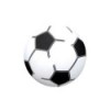 Gul - PVC Plast Fodbold Til Børn Ø 20 cm