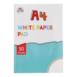 50 Ark Hvidt Papir 29,7 x 21 cm (A4)