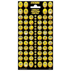 Emoji Fun Face Stickers 88 Stk.
